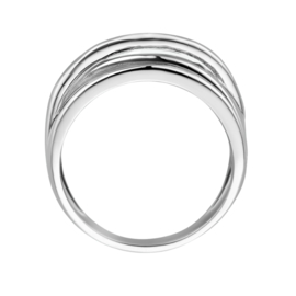 Prachtige Wave Ring van Zilver