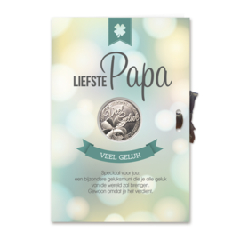 Geluksmunt Cadeaukaart - Liefste papa