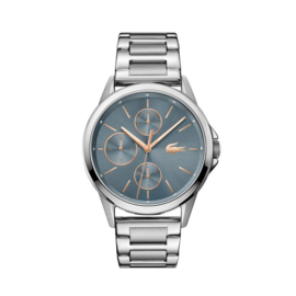 Lacoste Zilverkleurig Florence Horloge met Schakelband