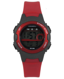 Robuust Digitaal Cool Watch Kids Horloge met Rode Kleur