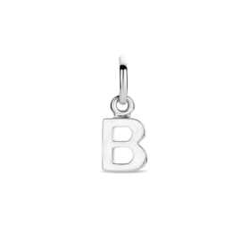 Letter Hanger B | Massief 925 Zilver