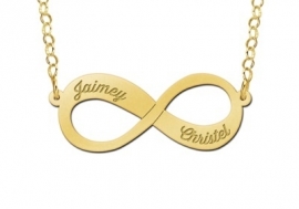 Names4ever Infinity Hanger Twee Namen