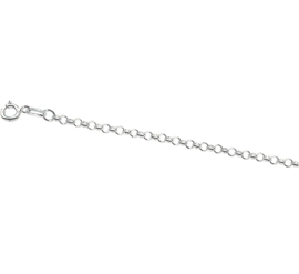 Stevig Jasseron Collier van Zilver | Dikte: 2,5mm Lengte: 45cm