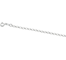 Stevig Jasseron Collier van Zilver | Dikte: 2,5mm Lengte: 42cm