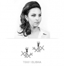 Queen Jewelry Zilveren Ear Jackets van Elisha