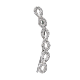 Queen Jewelry Zilveren Linker Infinity Ear Cuff van Jessica