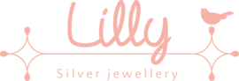 Lilly Zilveren Bloem Oorknoppen voor Kinderen