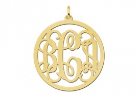 Names4ever Monogram Hanger van Goud GMH001