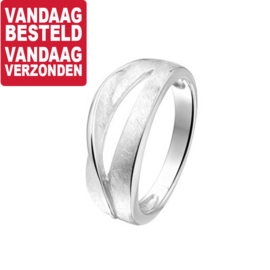 Ring van Zilver met Uitsparing | Ringmaat 19