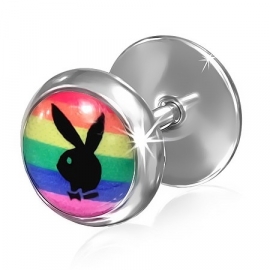 Playboy bunny oorbellen / Piercing oorbellen