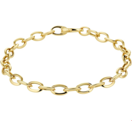 Robuuste Geelgouden Armband met Grote Schakels