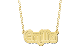 Gouden Emilia Naamketting | Names4ever