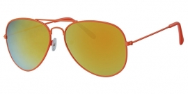 Aviator Zonnebril Neon Orange