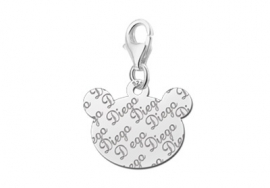 Names4ever Charm-Berenbedel met Naampatroon ZNB21