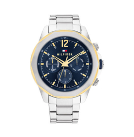 Tommy Hilfiger Horloge LARS - Ø46 - ZILVERKLEURIG TH1792059