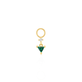 Ania Haie Pop Charms Sparkle Drop Green Oorbedels AH EC048-02G