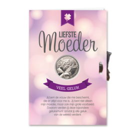 Geluksmunt Cadeaukaart - Liefste moeder