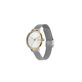 Lacoste Goudkleurig Cannes Horloge met Milanese Horlogeband