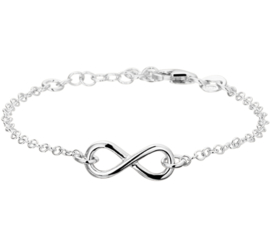 Mini Armband van Zilver met Infinity Teken