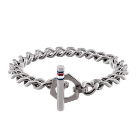 Tommy Hilfiger Edelstalen Schakelarmband voor Heren