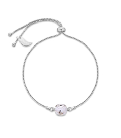 Glaskristal Armband van Spark Jewelry met Lila Glaskristal