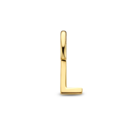 14K Geelgouden Hanger met Letter L