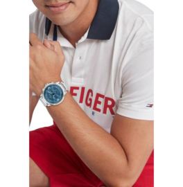 Tommy Hilfiger Horloge WILD - Ø50 - ZILVERKLEURIG TH1792077