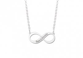 Names4ever Infinity Hanger van Zilver