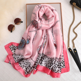 Sjaal voor Dames Roze M1645