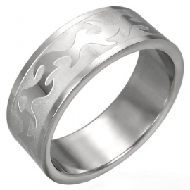 Tribal band ring / Ring graveren mogelijk! SKU3851