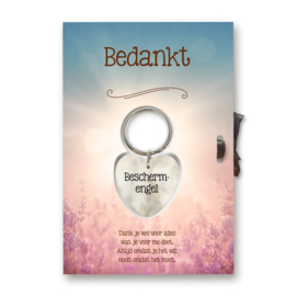 Gelukshart Cadeaukaart - Bedankt