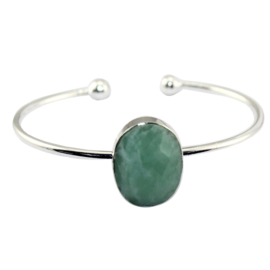 Bangle Armband met Amazonite Edelsteen van Sujasa