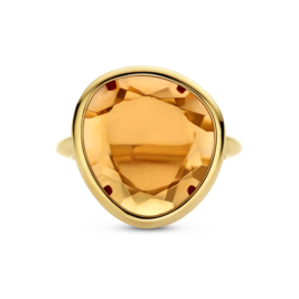 Gouden Ring met Citrien 5.70ct