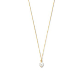 Gouden Collier Parel 0,7 mm 42 – 45 cm