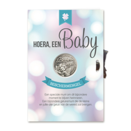 Geluksmunt Cadeaukaart - Hoera, een baby