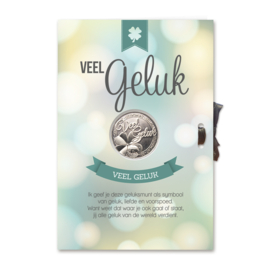 Geluksmunt Cadeaukaart - Veel geluk