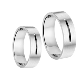 Relatie Ring van Edelstaal / Maat 20,5