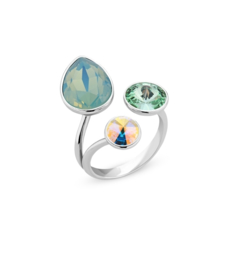 Glaskristal Ring van Spark Jewelry - Pacyfic Opal