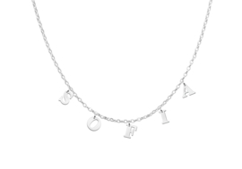 Naamketting met Losse Letters van Zilver | Names4ever