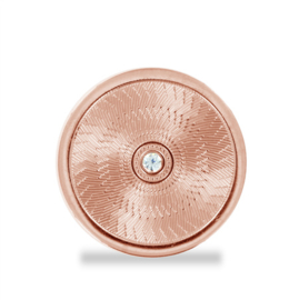 LOCKits Roségoudkleurige Luxueuze Zirkonia Munt 25mm