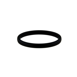 Zwarte Ronde Keramiek Ring van MY iMenso