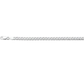 Geslepen Gourmet 4,0 mm Schakelketting | Lengte 60 cm