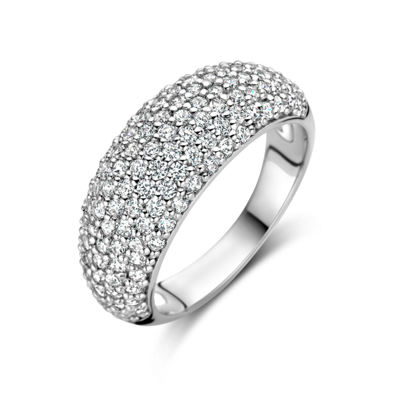 Zilveren Ring met Zirkonia – Large