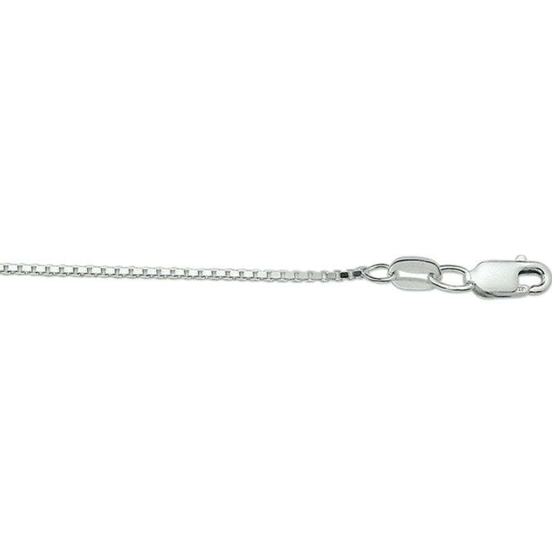 Venetiaans Collier van Zilver 1,3mm | Lengte 42cm