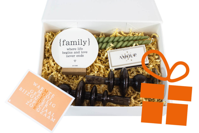 Moederdag Cadeaupakket (Zwart) | Koopeencadeautje.nl