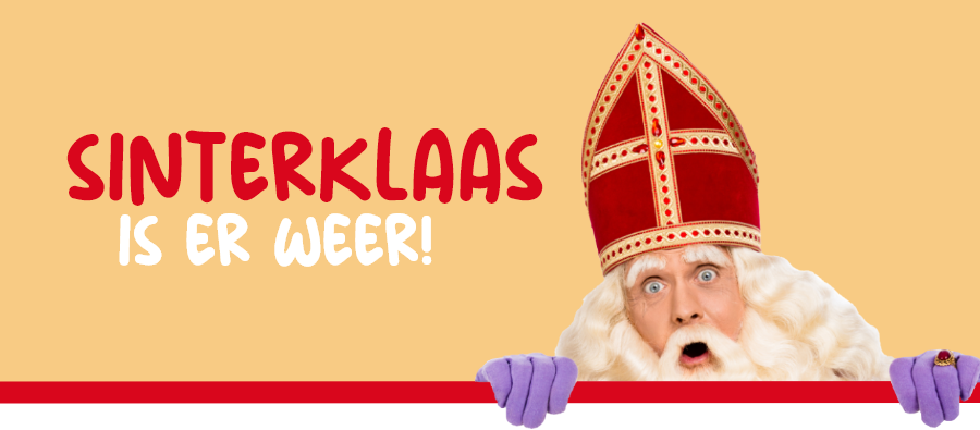 Sinterklaas is er weer!