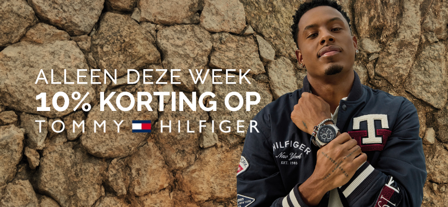 Alleen deze week 10% korting op Tommy Hilfiger