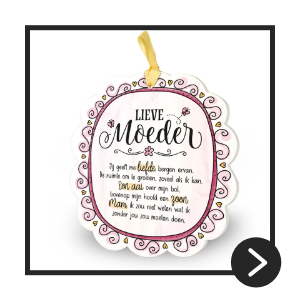 Tegeltje met Tekst