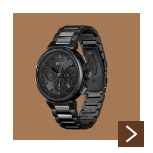 BOSS ONE Zwart Stalen Herenhorloge HB1514001