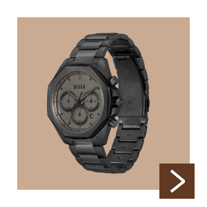 BOSS CLOUD Zwart Stalen Herenhorloge HB1514016